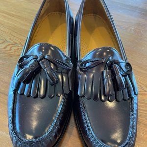 Cole Haan Burgundy Leather Tassel Loafer